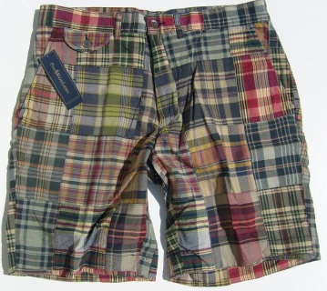 Polo Ralph Lauren Shorts 36 Men's Seersucker Prospect Shorts Plaid